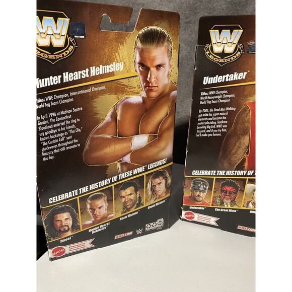 WWE Elite Legends Series 27/28 - Undertaker, Razor Ramon, Hunter Hearst Helmsley